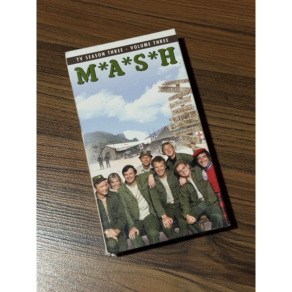 MASH VHS 2002 Season 3 Volume 3 Tested Working Good Condition M*A*S*H